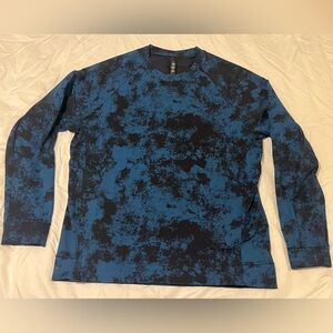 lululemon athletica Blue and Black Sweatshirt